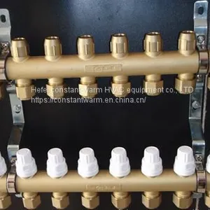 High Quality Forged Brass Underfloor Heating Water Mainfold thumbnail-2