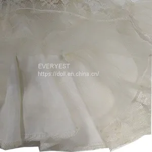 Frida White Lace Dress for 18 Inch Vinyl Collectable Doll Accessories thumbnail-3