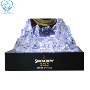 Modern and Elegant Acrylic Bottle Display/Plexiglass Wine Display thumbnail-2