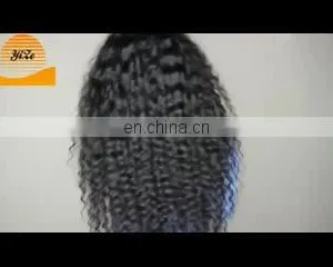 Ponytail Afro Braided Bun Hairpiece Synthetic 613 Full Lace Wig Human Hair Weft thumbnail-1