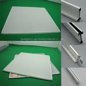 Aluminum Gusset Ceiling Champagne Gold Good Flatness thumbnail-1