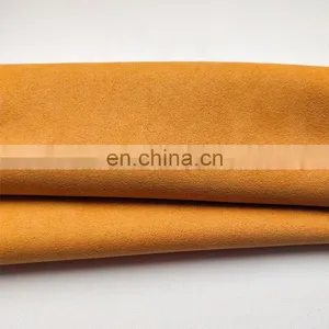 High Quality 75d*225d 100% Polyester Suede Fabric for Sofa thumbnail-5