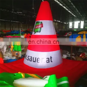 High Quality Customized Inflatable Traffic Cone , Inflatable Roadblock Snow Cone Model,Inflatable Roadblock Balloon For Project thumbnail-6