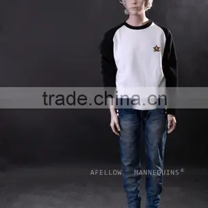 Fiberglass Children Mannequin Boys Mannequins Realist Kids Dummy Manikin SK05 thumbnail-2