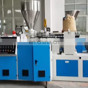 Corrugated Line New Coming Upvc Extruder High Quality Flexible Pvc Four Pipe Making Machines thumbnail-1