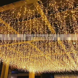IP65 Warm White Customized LED Fairy String Lights Christmas Party Wedding Holiday Decoration Garland Light String thumbnail-1