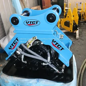 Excavator Vibrating Compactor Machine Earth Compactor Excavator Hydraulic Plate Compactor thumbnail-4