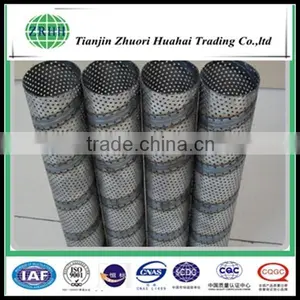316 Stainless Steel Pipe Screen Mesh , Metal Filter Tube thumbnail-1