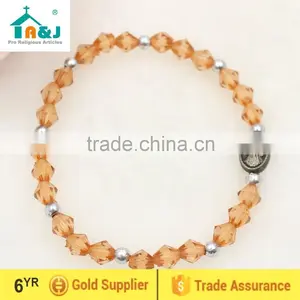 Catholic Saints Rosary Bracelet thumbnail-1