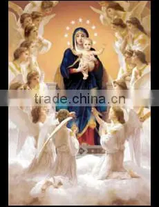 Religious Virgin Mary and Child 3D High Definition Picture thumbnail-1