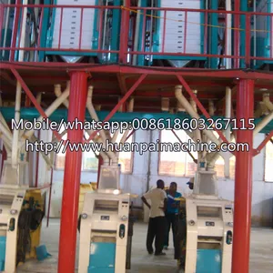 Small 10T 20T 50T Grinder Machine Automatic Maize Corn Grain Milling Machine Grinding Equipment thumbnail-4
