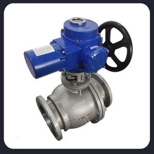 Common Switch Type Electric Ball Valve DN50 Valve Electric Device thumbnail-3