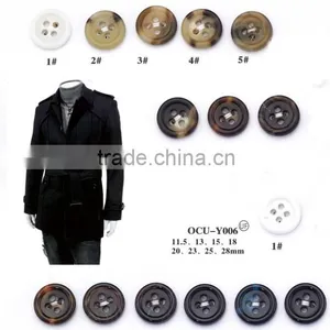 4-holes Fashion Plastic Urea Shirts Button thumbnail-1