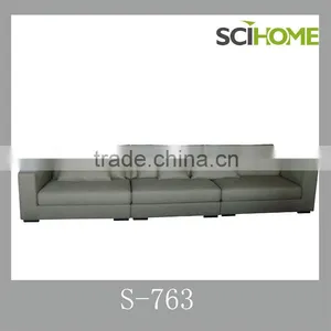 Modern Fabric Cubic Traditional Sectional Sofa thumbnail-1