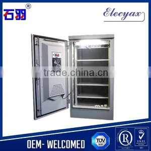 SK-216 Air Conditioner Outdoor Cabinet/equipment Metal Enclosure With Lock and Pdu Outlet/15U Electronic Instrument Enclosure thumbnail-2