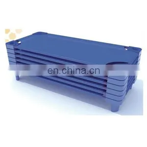 Kids Beds Manufacturer Top Cloth Kids Kindergarten Sprogs Stackable Daycare Cot Standard thumbnail-1
