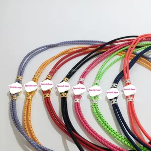 TOU-S Spanish Bear Silver New Sweet Dolls Elastic Necklace 212782600 Charming Jewelry 212782520 Necklace Free Wholesale Shipping thumbnail-2