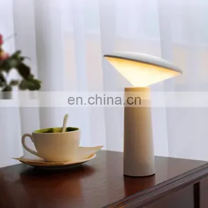 European Table Hotel Restaurant Decoration Rechargeable LED Table Lamp Romantic Dinner Light thumbnail-1