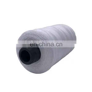 Bleached Color Smooth Wax Thread Cotton Sewing Thread Kite Yarn Hilo de Algodon thumbnail-1