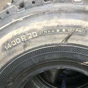 Engineering Tire 1400R20 Steel Wire Tire Wholesale Wide Body Car Tire Heavy Duty Barbed Manufacturers for 1400R20 thumbnail-1
