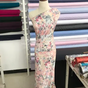 Plain Style Poplin Digital 100% Cotton Printed Fabrics For Clothing thumbnail-2