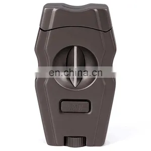 7.2*4*1.2cm Blades Zinc Alloy Classic V Cigar Cutter thumbnail-2