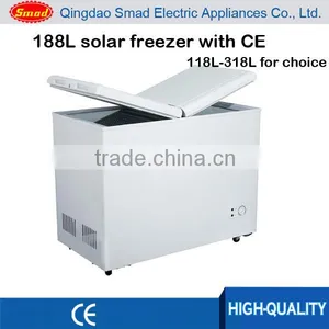 188L 12v dc Deep Freezer dc 12v 24v Freezer Solar thumbnail-1