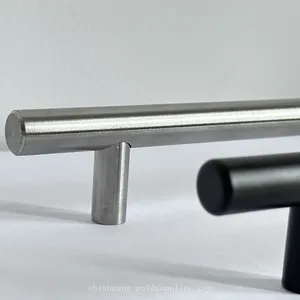 OEM Good Price High Quality Furniture Hardware SS201/ SS304 Cabinet Kitchen T Bar Handle Pulls thumbnail-1