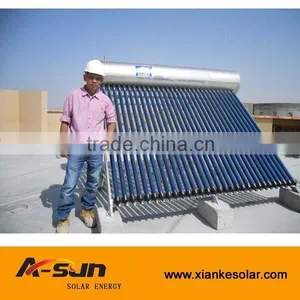 SABS 100 Liter Low Pressure Cheap Stainless Steel Solar Geyser thumbnail-3