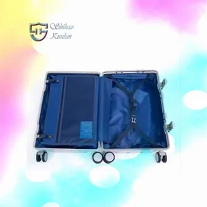 Fashionable Anti-Crack Travel Set Unisex Carry-on Travel Suitcase Set Vintage Style Colorful Luggage Sets 3 Piece thumbnail-5