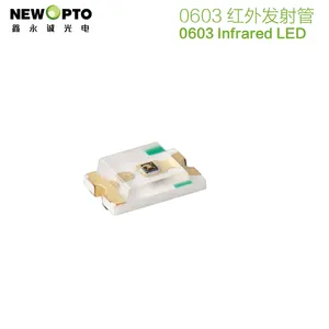 SMD 0603 InfraRed LED IR LED for Filling Light, IR Night Version, Security Monitoring, Visual Doorbell, Newopto thumbnail-1