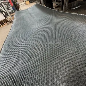 Modern High Strength Galvanized Expanded Metal Lath Durable Carbon Steel Diamond-Mesh for Exterior Stucco Walls Floors thumbnail-4