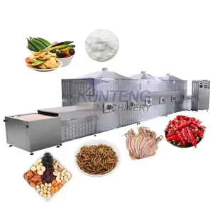 Professional Large-Scale Microwave Drying Commercial Microwave Sterilization Drying and Storage of Herb Materials thumbnail-1