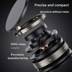 Vacuum Magnetic Phone Holder Twist-Lock Suction Foldable Ring Stand Car Mount thumbnail-3