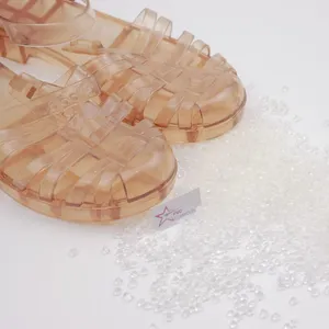 Crystal Virgin PVC Pellets PVC Raw Material for Sandals Manufacturing thumbnail-3