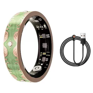 Fashion Resin Smart Ring Transparent Design NFC Chip Programmable Access Control Waterproof thumbnail-2