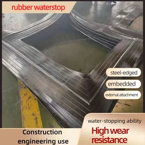 Water Swellable Rubber Waterstop Strip Automatic Expansion Sealing For Concrete Cold Joint Leak Repair thumbnail-5