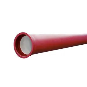 High Pressure Ductile Iron C40 C64 C100 Pipe / for Large Diameter Water Main thumbnail-1