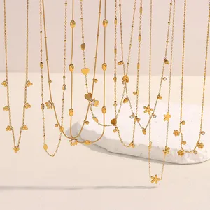 Low MOQ Stainless Steel Necklace Plain Curb Chain 1.5mm Thickness for Wholesale Orders thumbnail-4