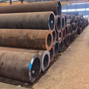 ASTM Q235A Q235B Q345b Carbon Steel Seamless Pipe Large Diameter Thick Wall Seamless Pipe for Machining thumbnail-1