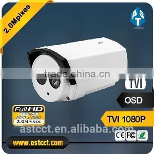 1080p Bullet Camera Arry Led Cctv Indoor & Outdoor 2MP TVI Color IR Camera 4.0mm Fixed Lens OSD Controller FCC,CE,RoHS thumbnail-1