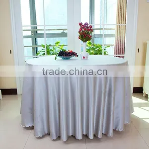Round Table Cloth for Wedding and Hotel thumbnail-1