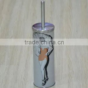 Printed Photo Toilet Brush And Holder Set thumbnail-1