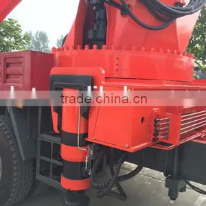 Lowest Price !!! 2015 NEW STYLE Euro 2 6*4 Truck Mounted Crane With Free Parts thumbnail-4