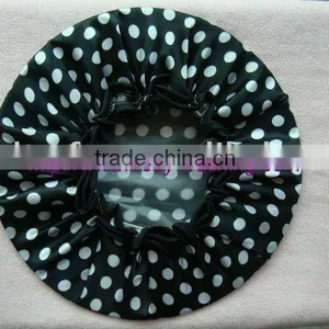 Water Proof Double Layer Shower Cap thumbnail-1