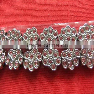 Produce 10 mm Footprints Slide Charm Jewelry Diy Manual Accessories thumbnail-4