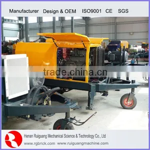 Factory Price Electric Stationary Concrete Pump For Sale thumbnail-1