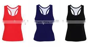 100% Cotton Women Gym Women Singlet thumbnail-1