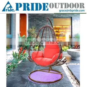 New Design Rattan Hanging Indoor Swing Bubble Chair For Kids Teardrop Swing Chair thumbnail-1