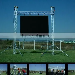 Outdoor Full Color LED Screen Rental Hanging P10 thumbnail-1
